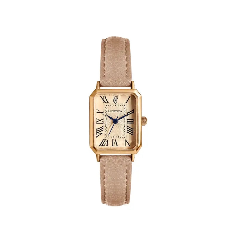 Vivelle Crest Clock | Gold