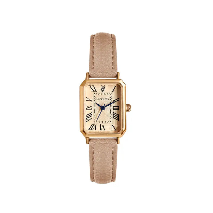 Vivelle Crest Clock | Gold