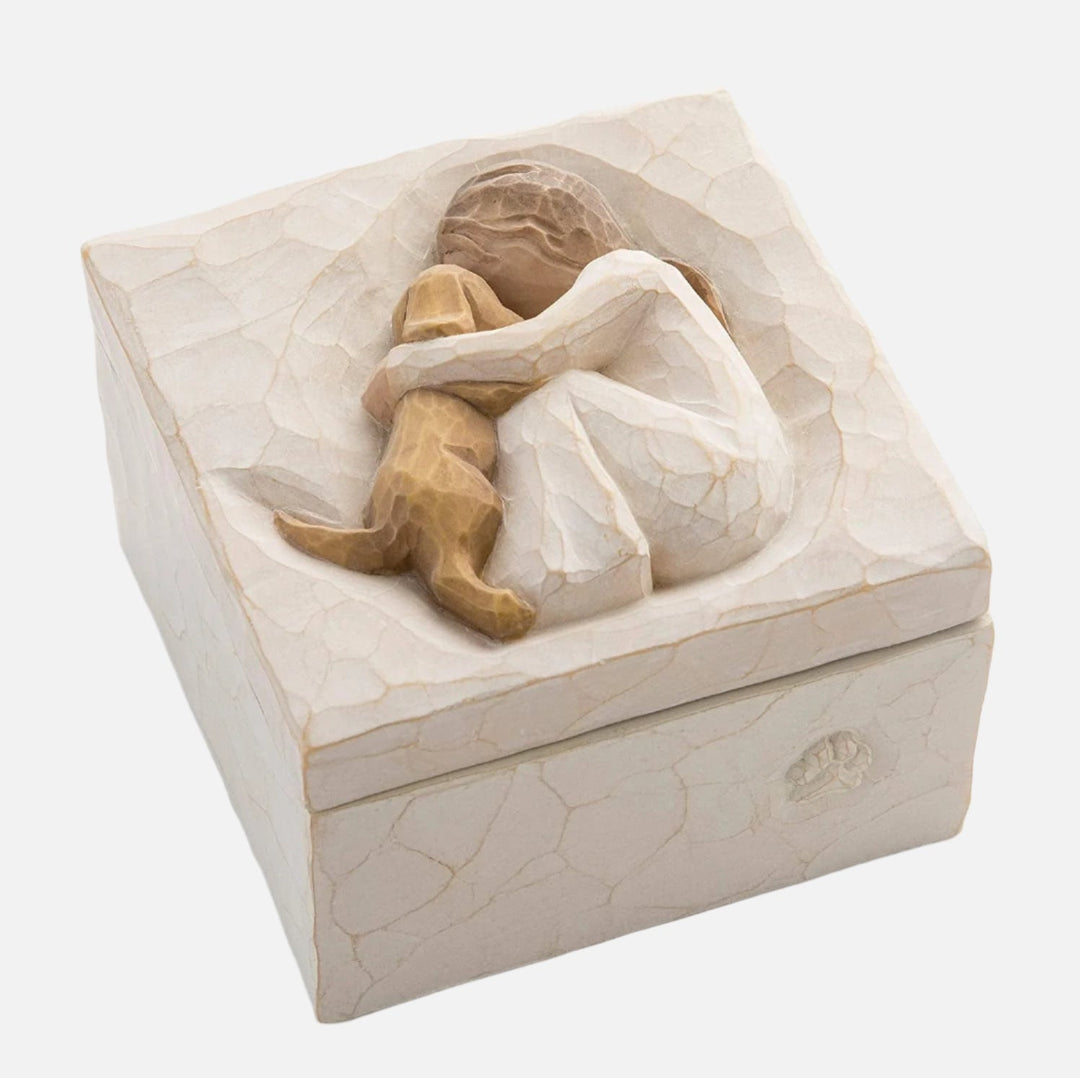 Handcrafted Jewelry & Keepsake Box - A Warm Place for Mementos and Treasures