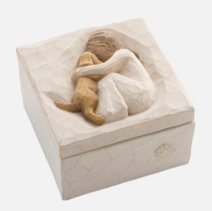 Handcrafted Jewelry & Keepsake Box - A Warm Place for Mementos and Treasures
