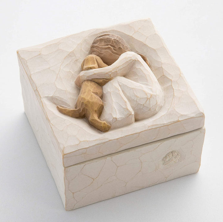 Handcrafted Jewelry & Keepsake Box - A Warm Place for Mementos and Treasures