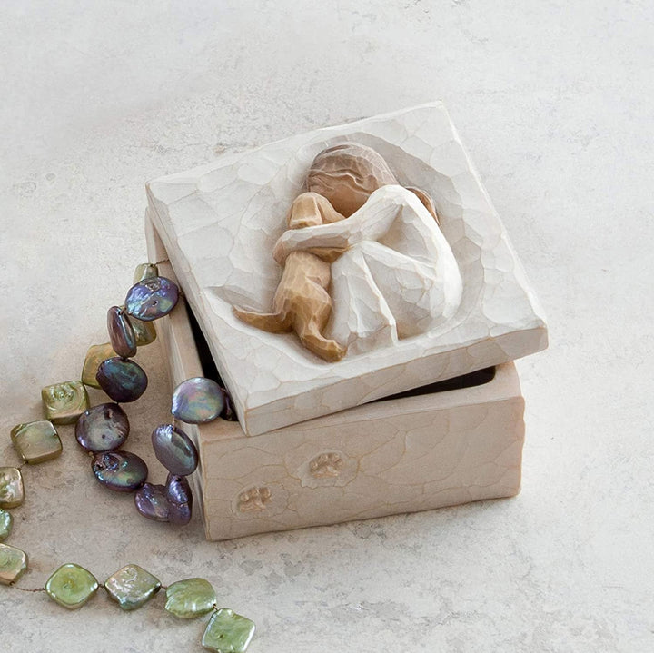 Handcrafted Jewelry & Keepsake Box - A Warm Place for Mementos and Treasures