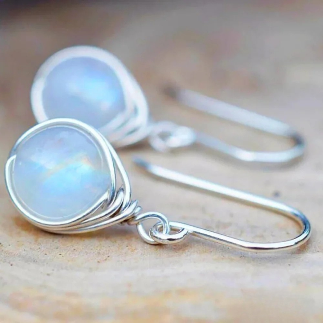 Timeless Moonstone Earrings - Haller