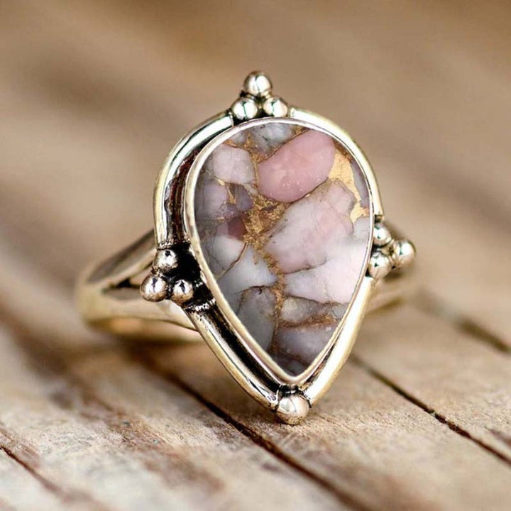 Handcrafted Boho Stone Ring