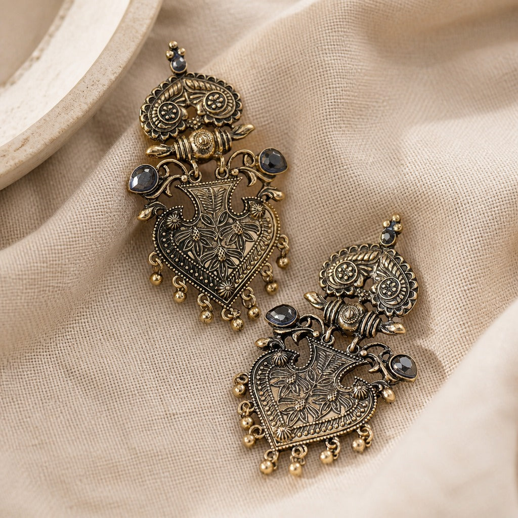 Maison Botanical Charm Drop Earrings