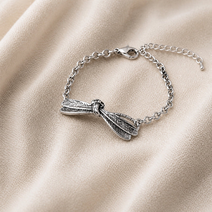 Vintage Boho Bracelet with Dragonfly