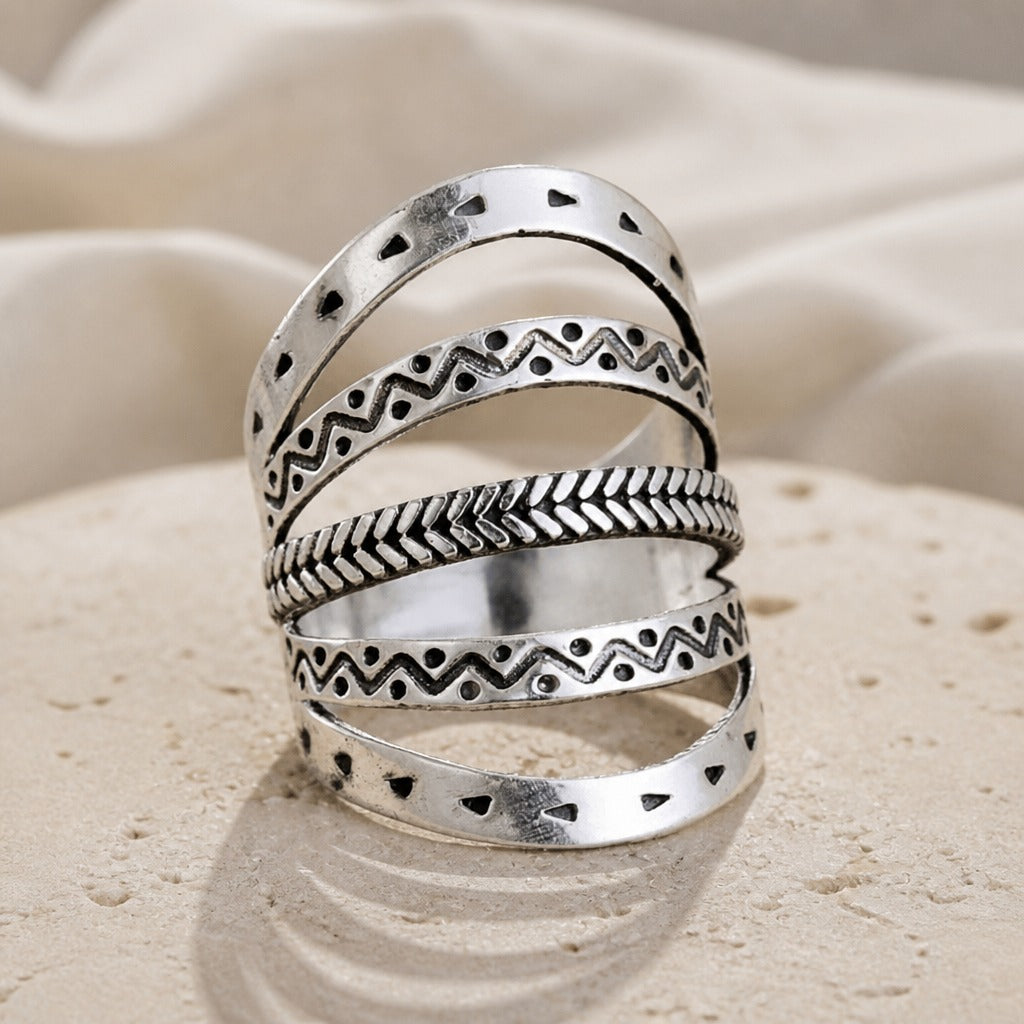 Vintage Multi-Row Ring