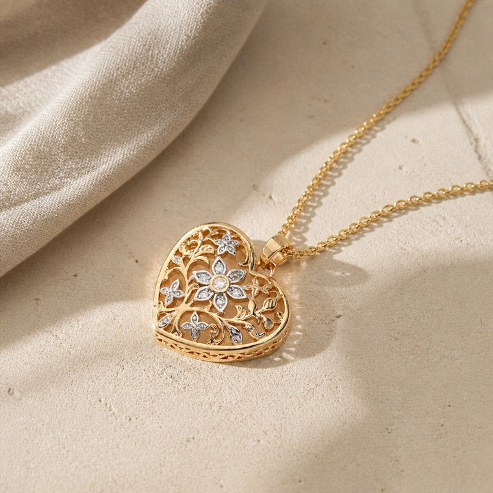 Chain with Openwork Heart