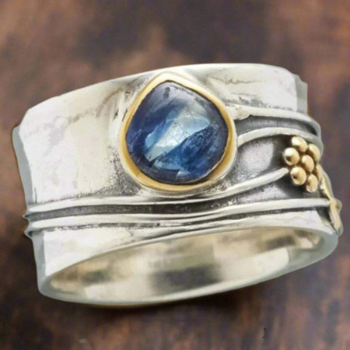 Boho Gemstone Meditation Ring