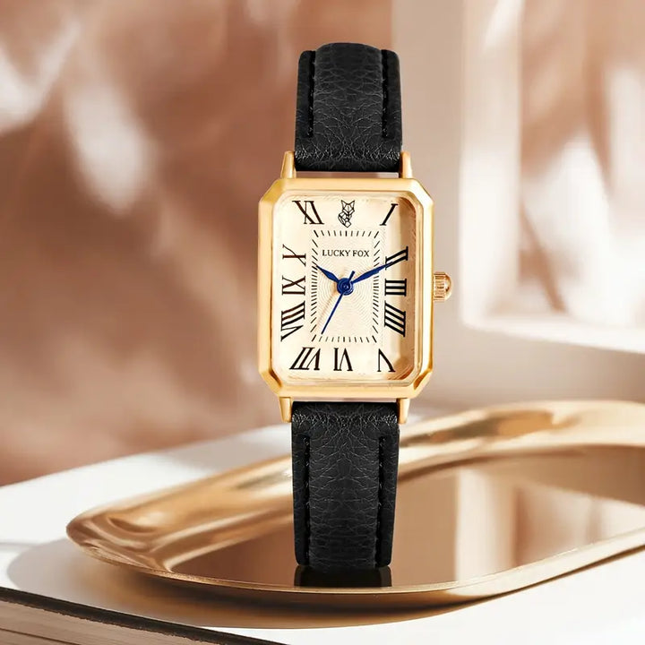 Vivelle Crest Clock | Gold