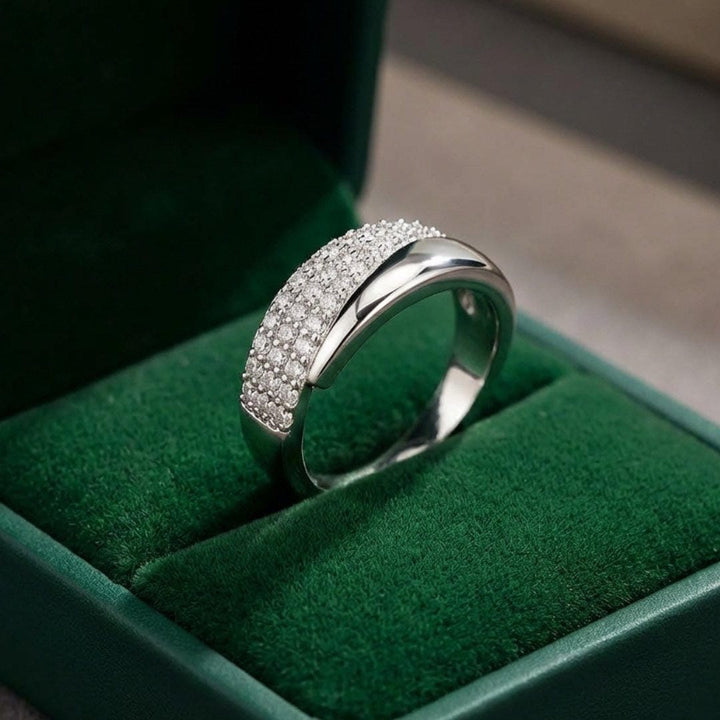 Slim Cross-Over Wrap Ring
