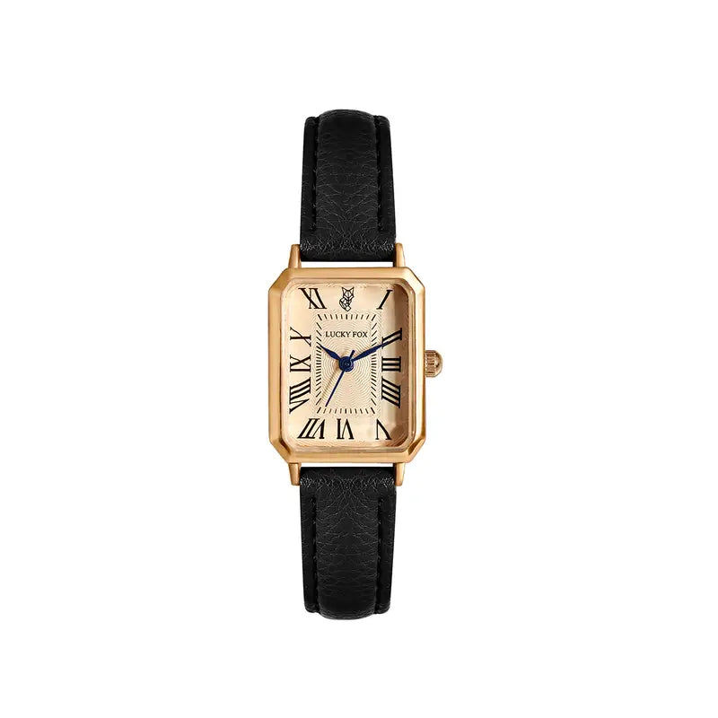Vivelle Crest Clock | Gold