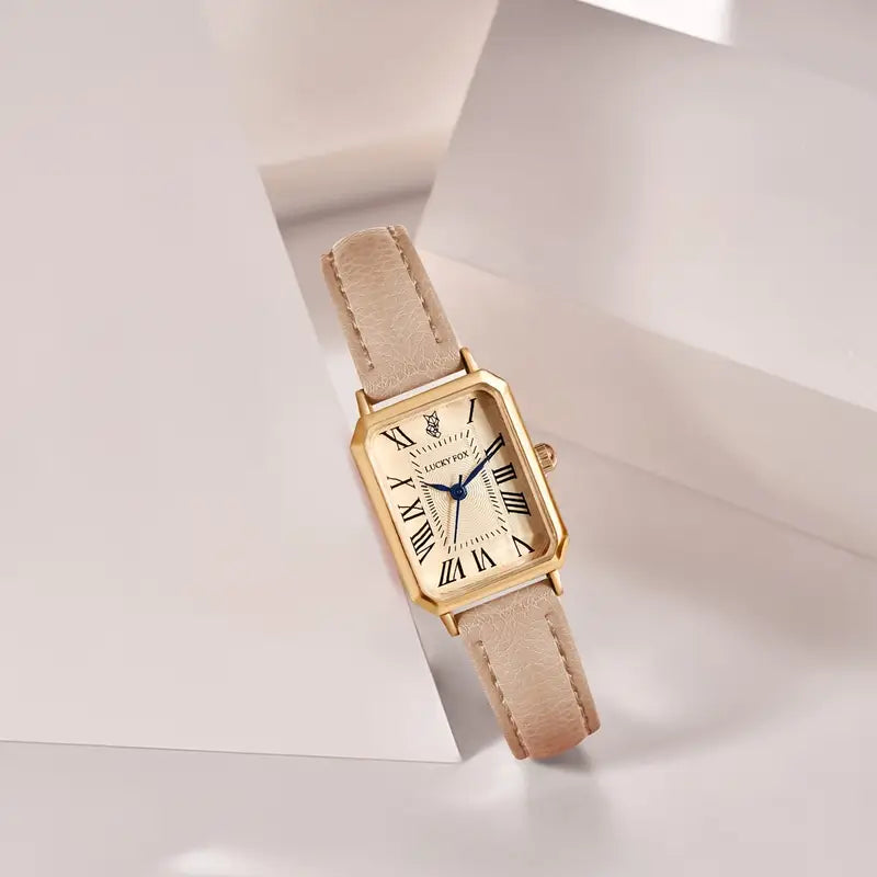 Vivelle Crest Clock | Gold