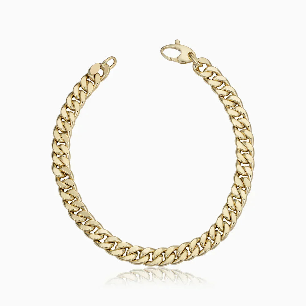 Timeless Cuban gold bracelet