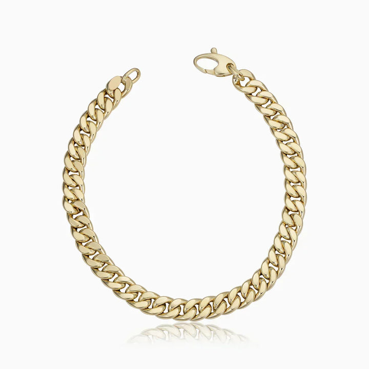 Timeless Cuban gold bracelet