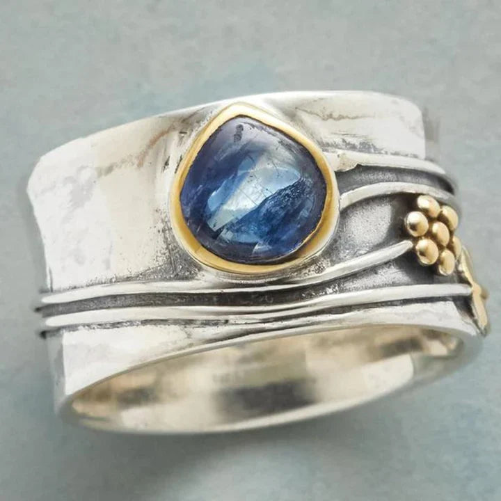 Bree - Boho Meditation Ring with Gemstone