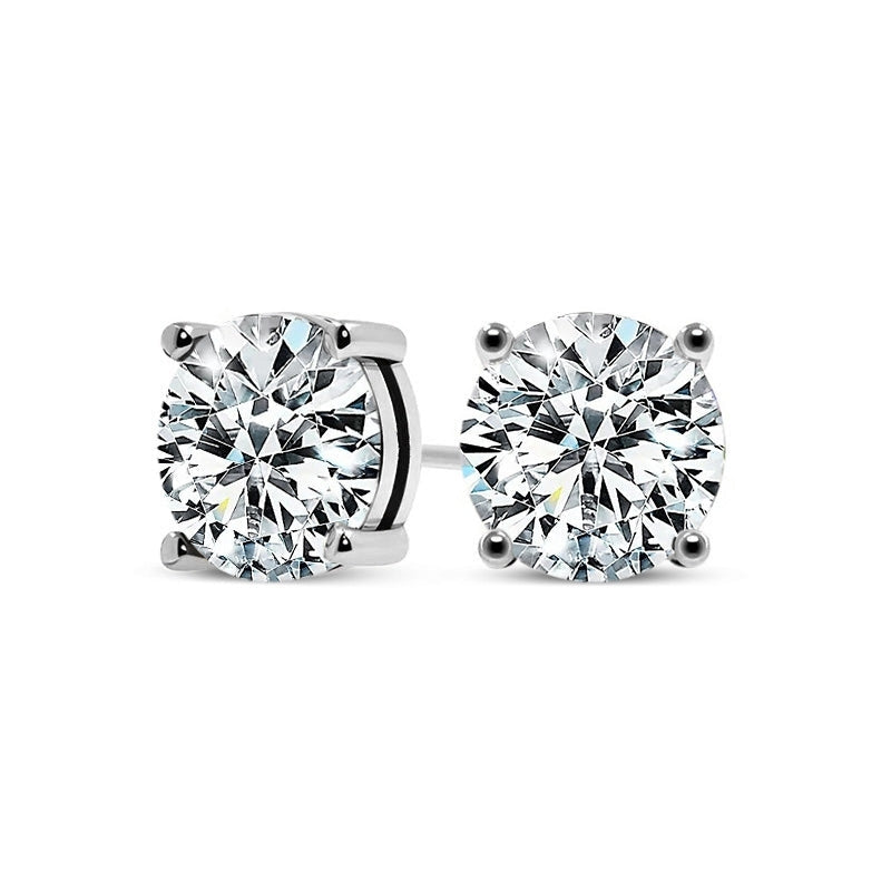 Chic White Gold Earrings Tera - Haller