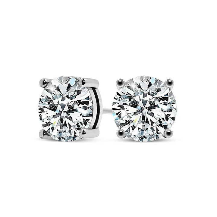 Chic White Gold Earrings Tera - Haller