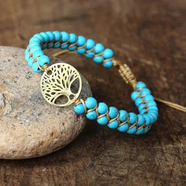 Timeless handmade turquoise bracelet