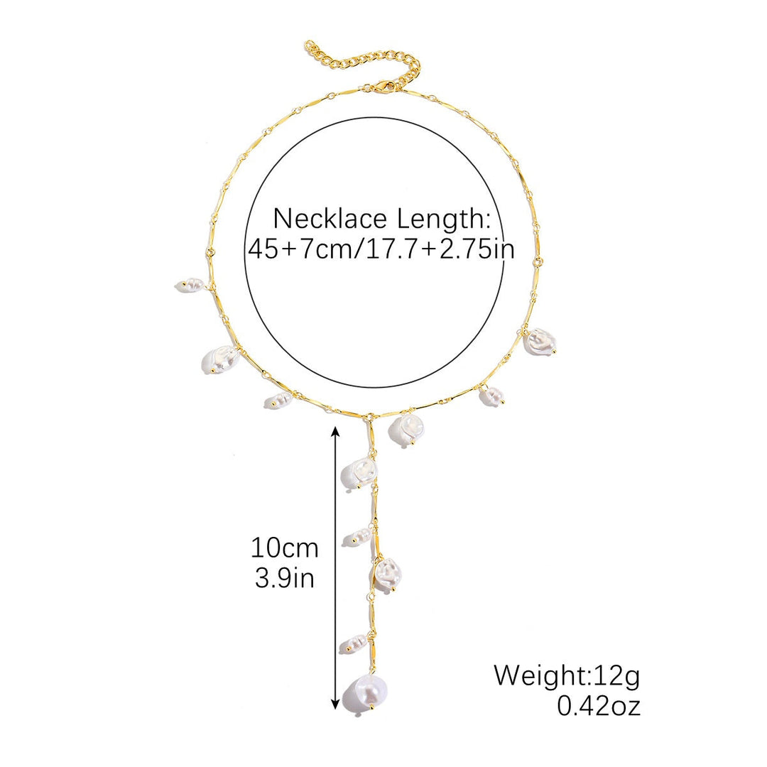 Magical Pearl Waterfall Necklace