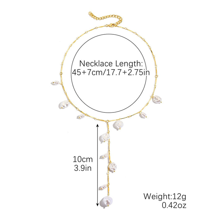 Magical Pearl Waterfall Necklace