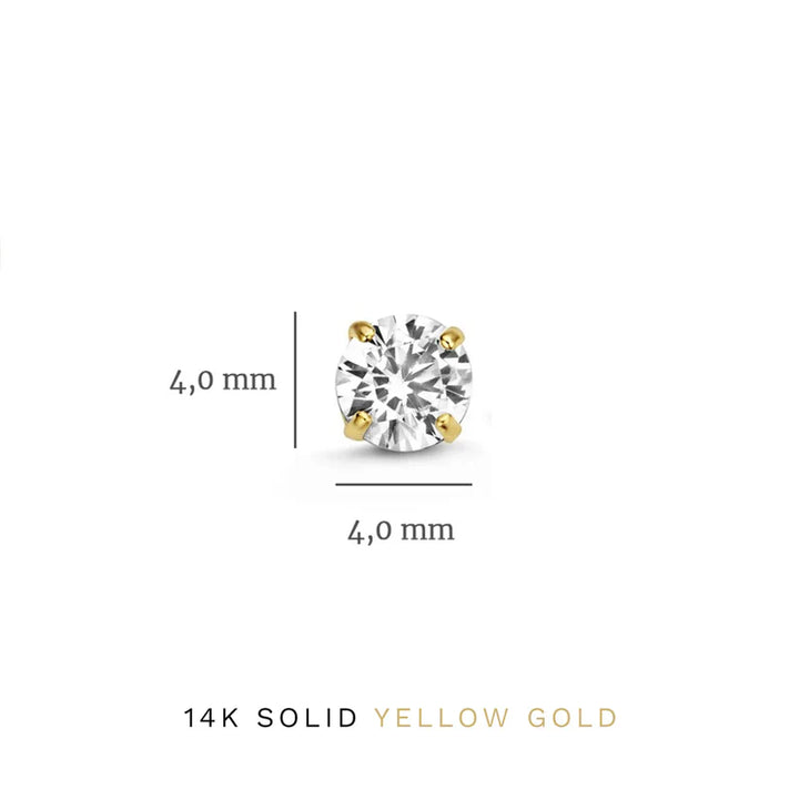 Larmes de Lune Stone Earring Set | Gold