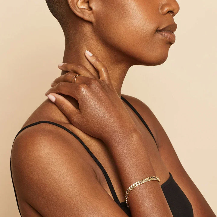 Timeless Cuban gold bracelet