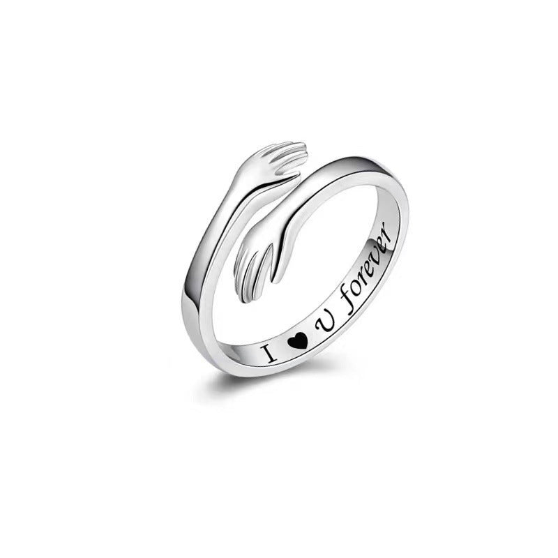 Connected by Love - Embrace Wrap Ring
