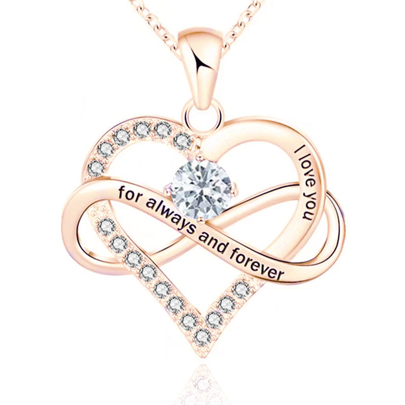 Forever and Always Birthstone Necklace