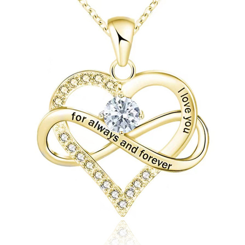 Forever and Always Birthstone Necklace