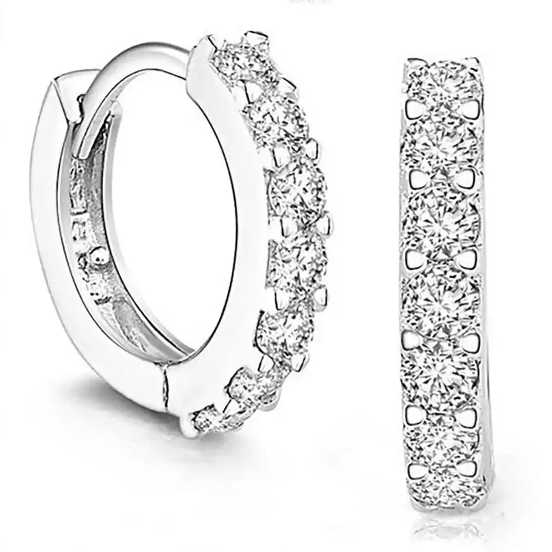Timeless gold mini hoop earrings