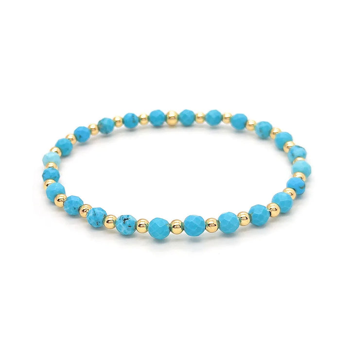 Striking Turquoise Charm Bracelet