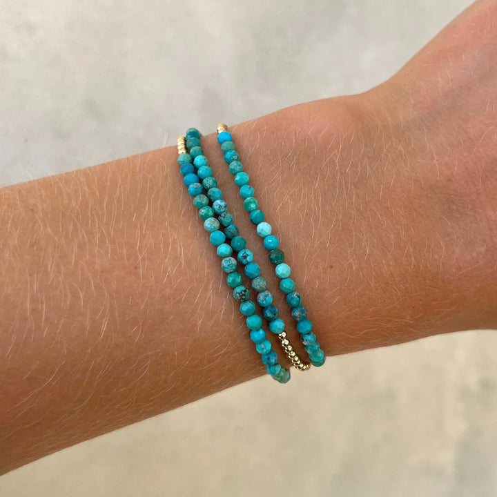 Heritage Turquoise Bead Bracelet