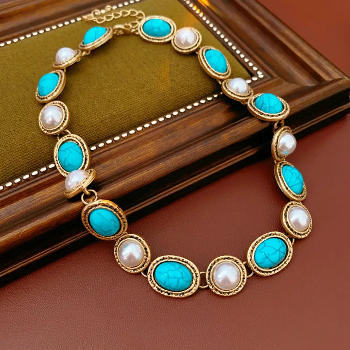 Antique Turquoise Bead Set