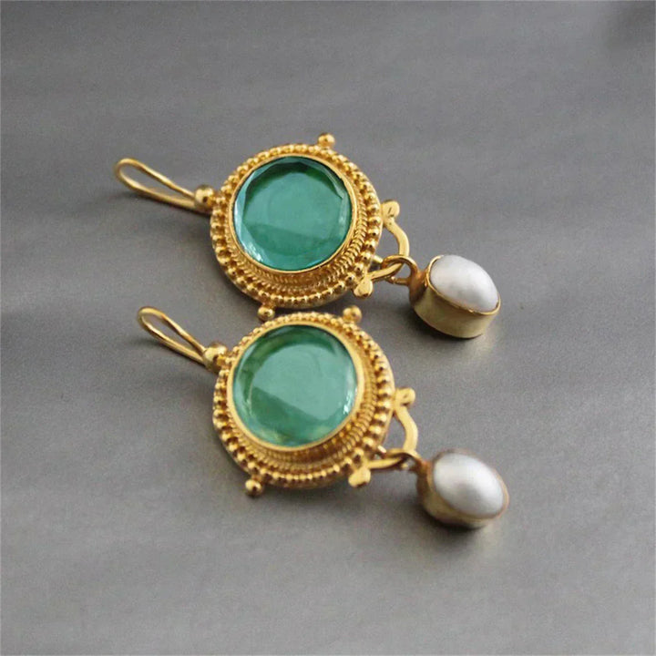 Precious Turquoise Gemstone Earrings