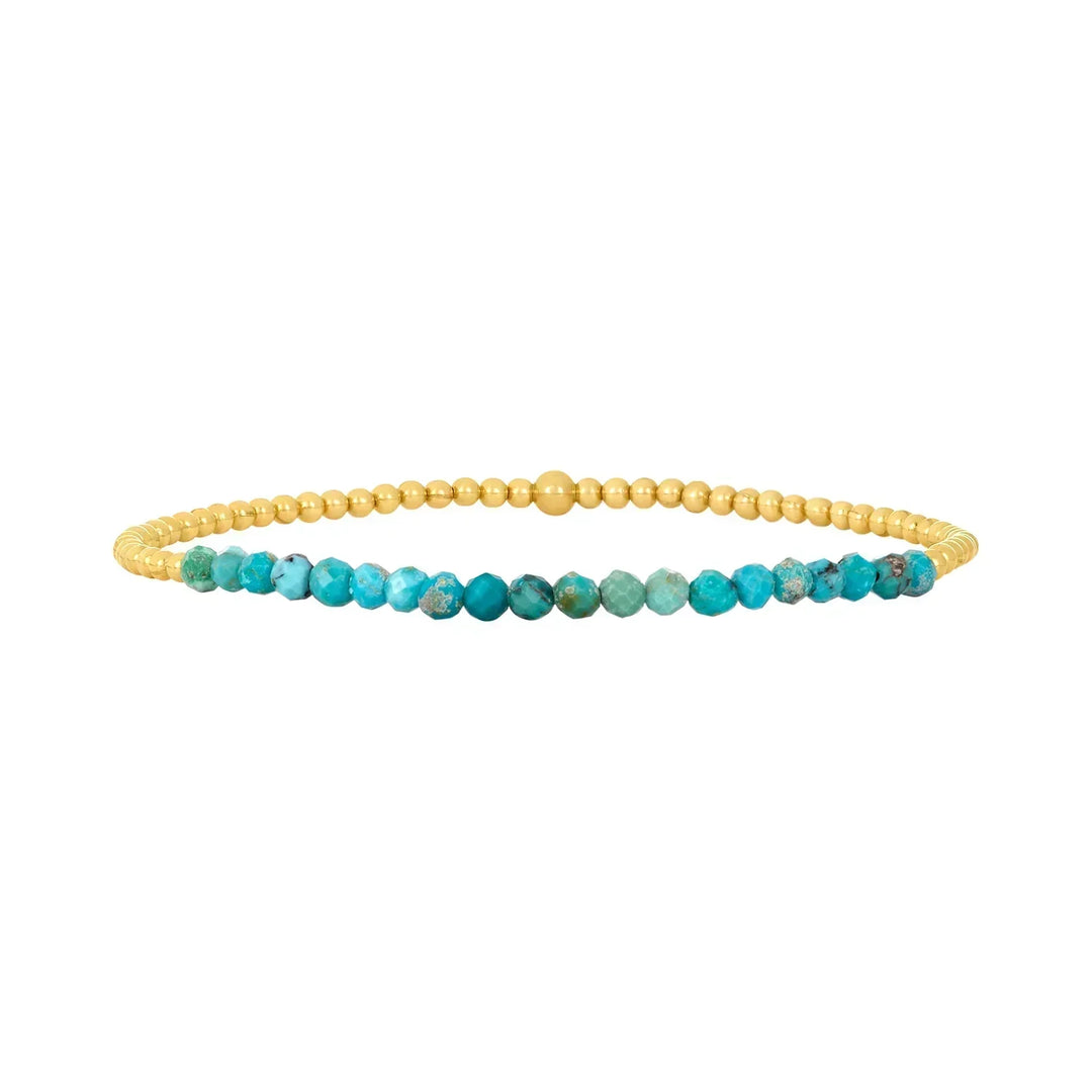 Heritage Turquoise Bead Bracelet