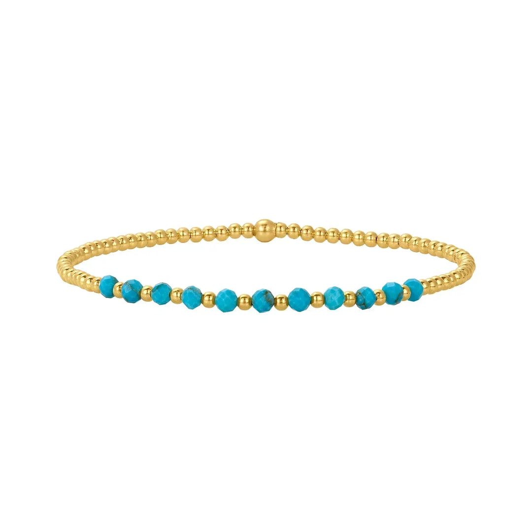 Heritage Turquoise Bead Bracelet