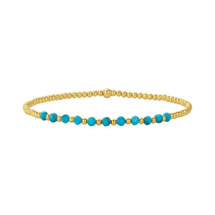Heritage Turquoise Bead Bracelet
