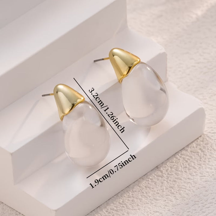 Acrylic Drop Earrings