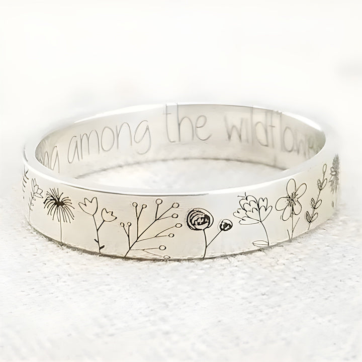 Minimalist silver ring