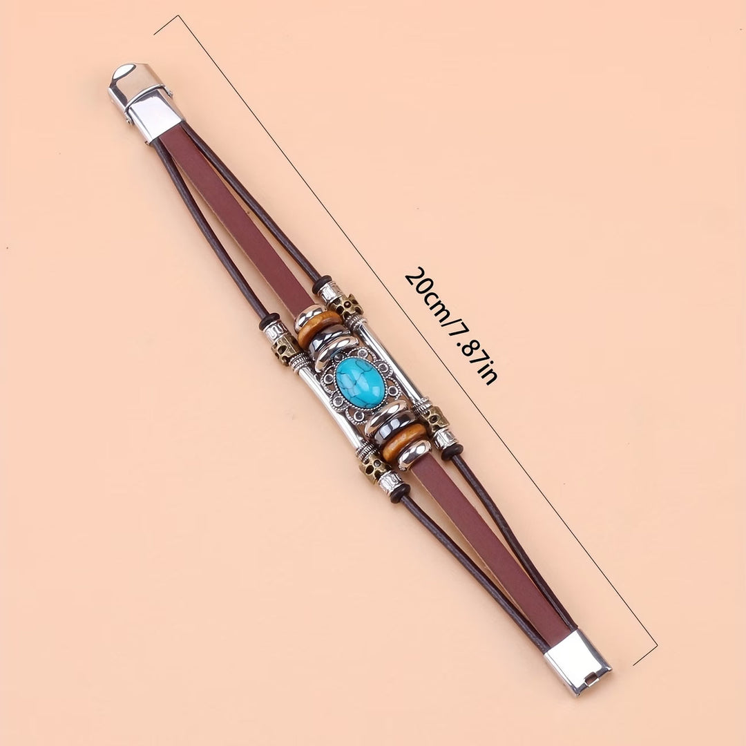 Vintage Turquoise Bracelet with Clasp