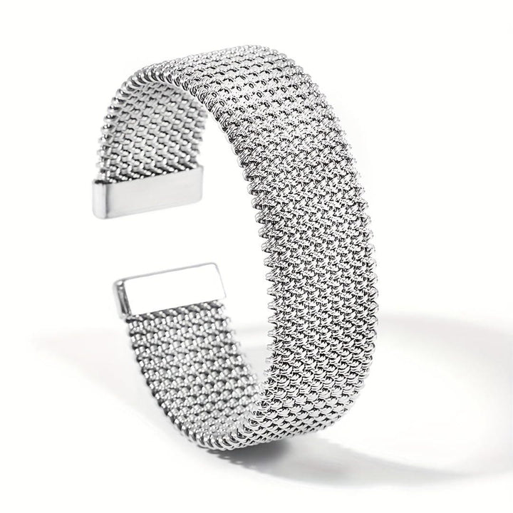 Vintage woven open classic mesh bracelet