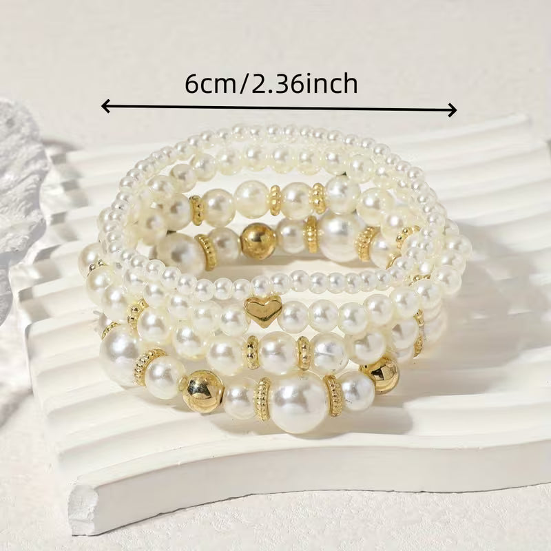 Bead Stack Bracelet 8-Piece Set