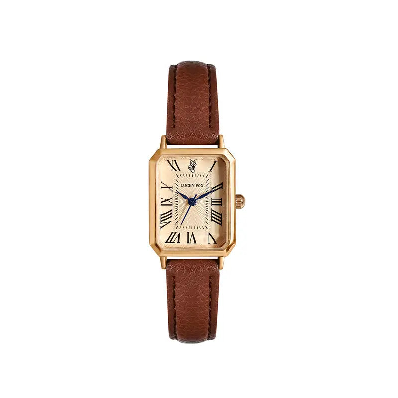 Vivelle Crest Clock | Gold