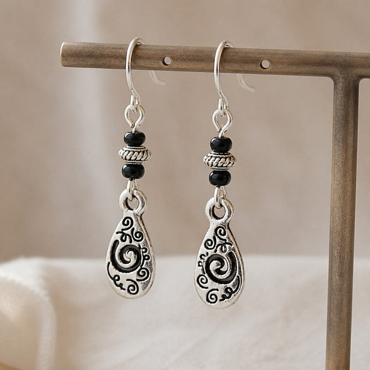 Vintage Empress Drop Earrings