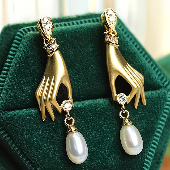 Graceful Pearl Earrings
