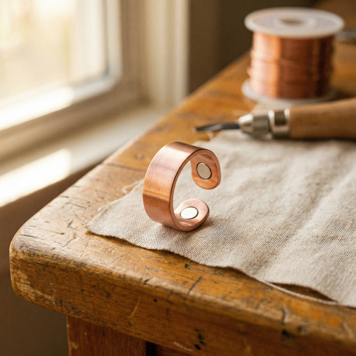 Weld copper ring