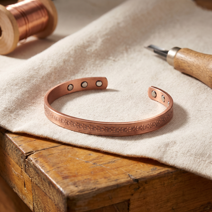 Hole Copper Bracelet