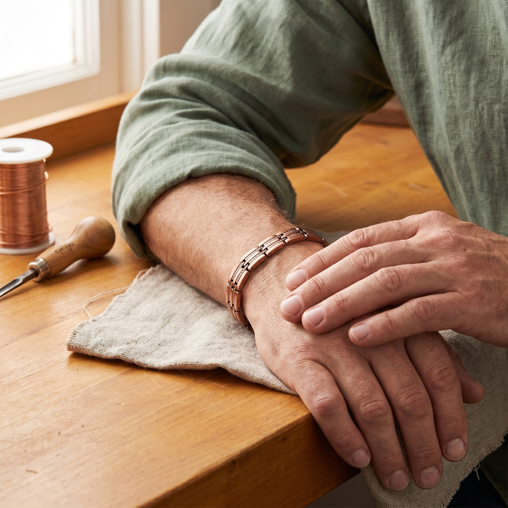 Pike Copper Bracelet for Men