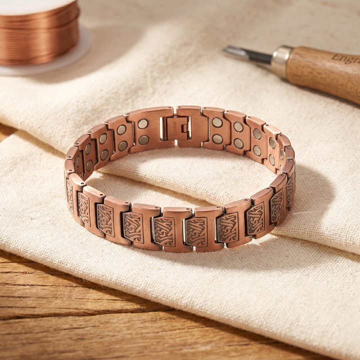 Glen Copper Bracelet for Men